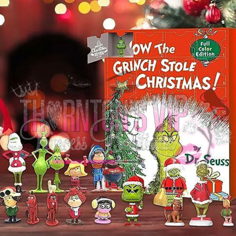 Festive Mischief Countdown Figurine Calendar