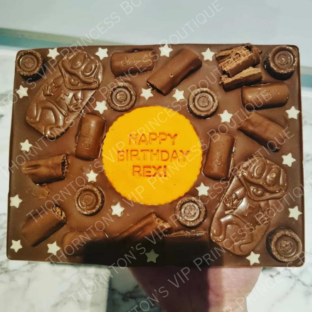 Belgian Chocolate Rectangular Slabs - Customisable