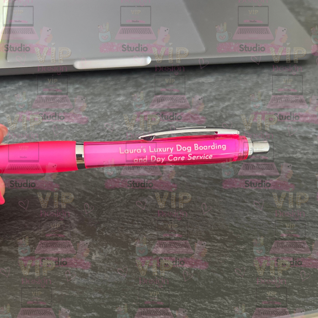 Pink Custom Business Ballpoint Pen