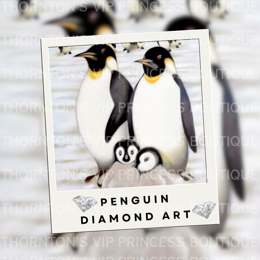 Penguin Diamond Art - Mixed Designs To Choose From