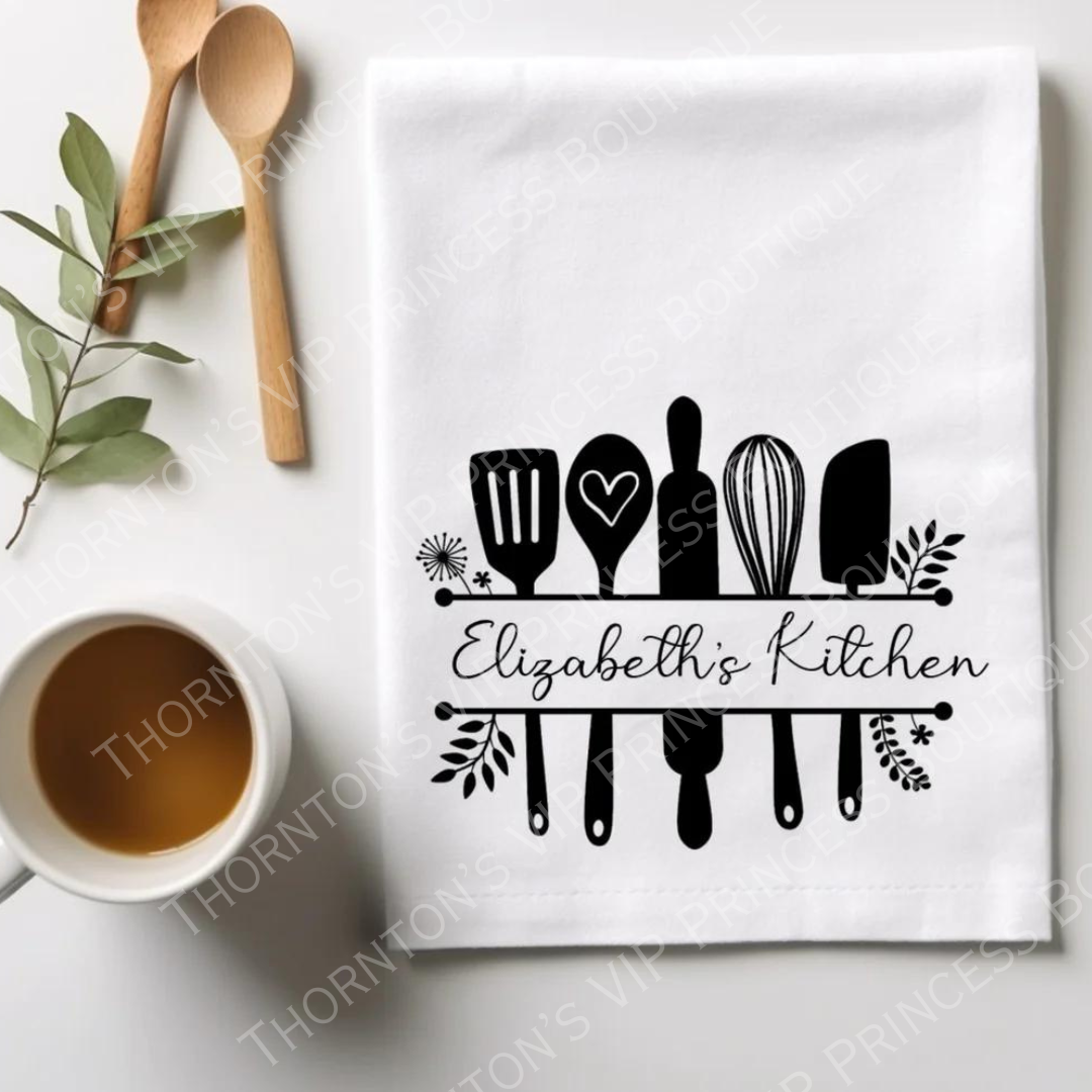 Personalised Tea Towel
