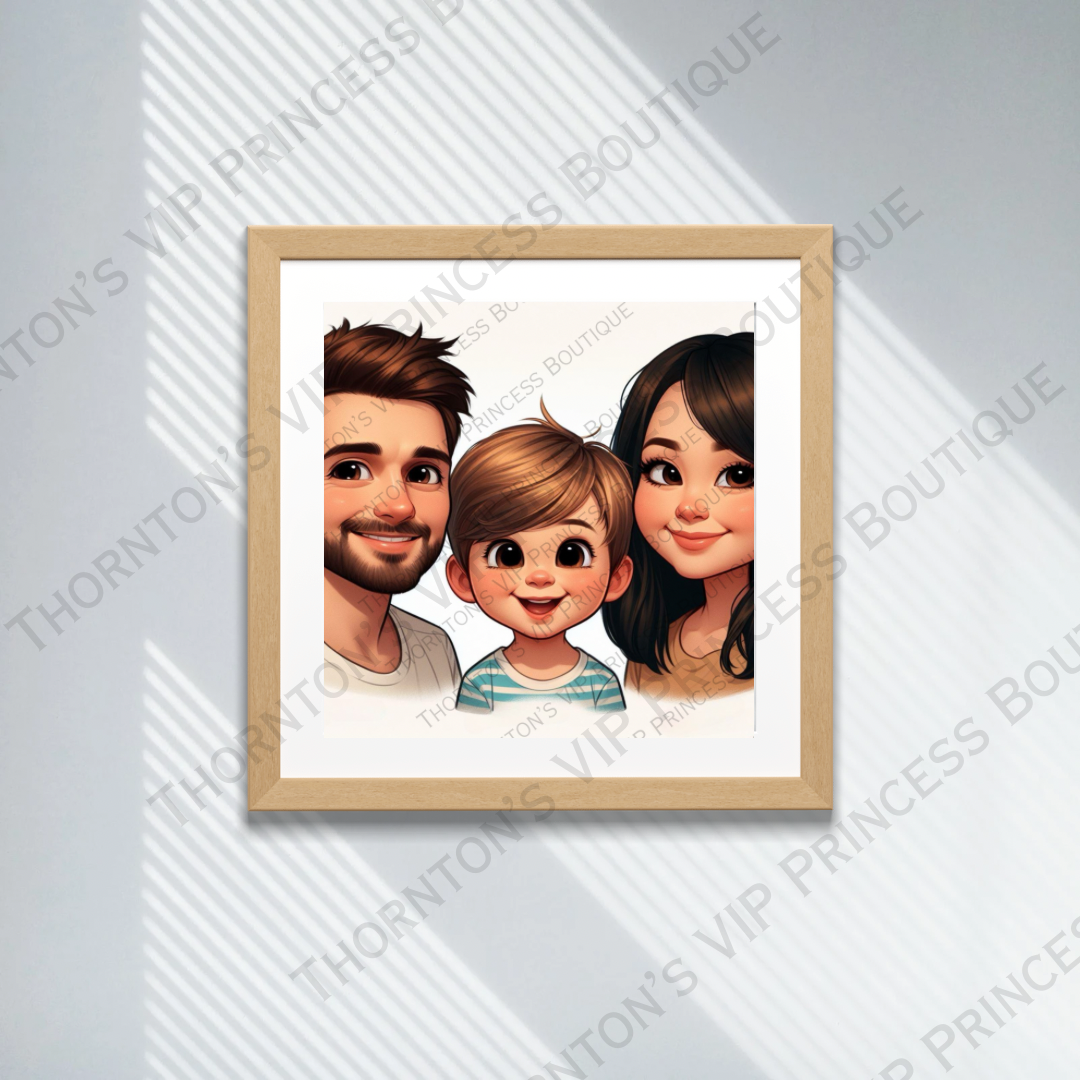 Caricature Family Portraits/Prints