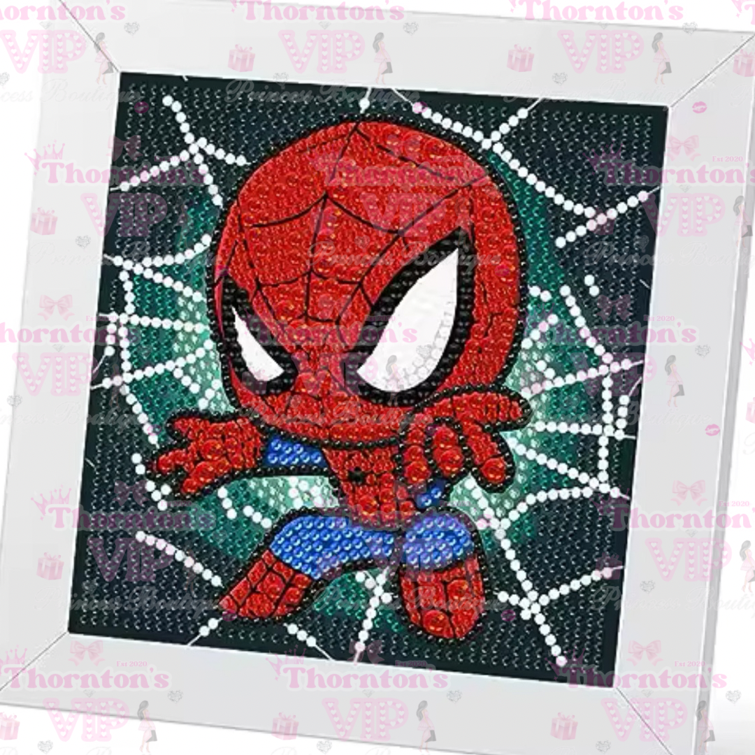 Children’s Spidey Boy Diamond Art