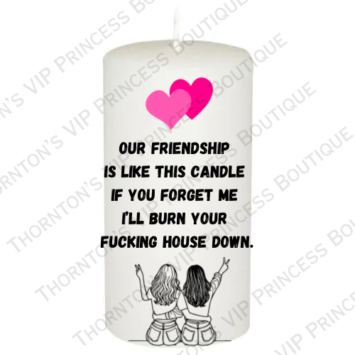 Best Friends Candle