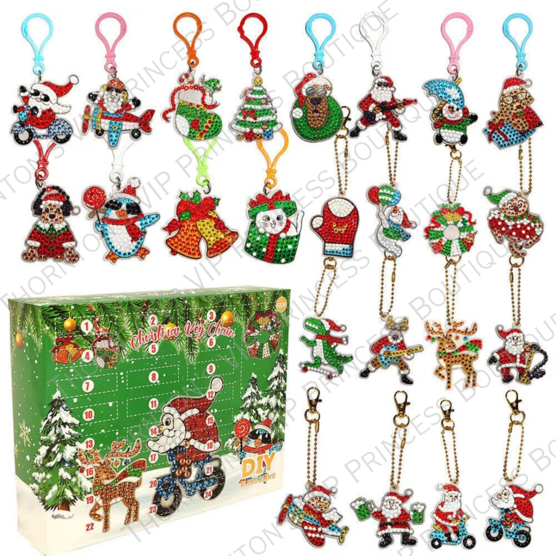 MEGA HOT SELLING🔥Christmas DIY Keychain Advent Calendar Box 2