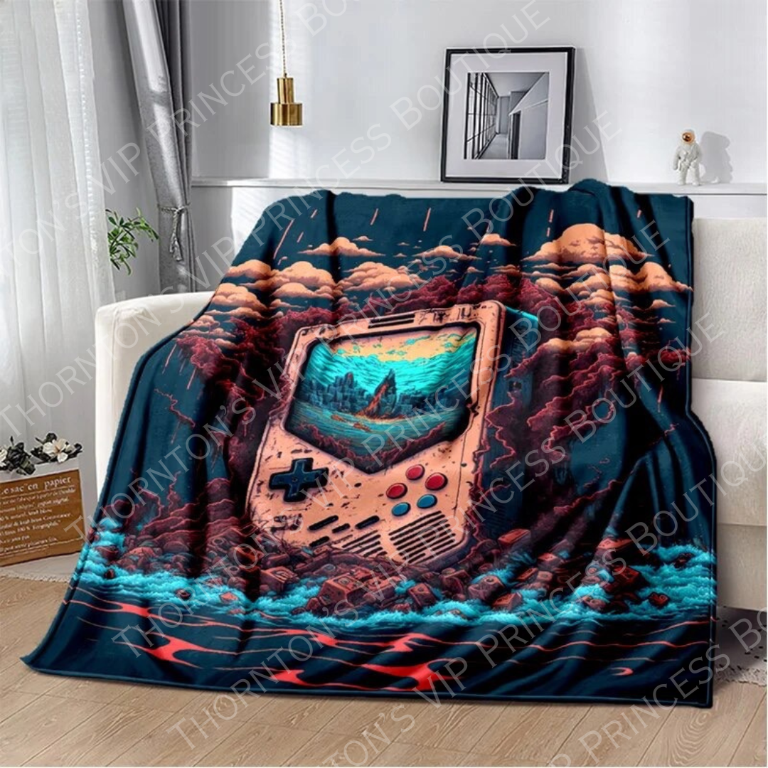 Retro Gaming Blankets - Various Designs