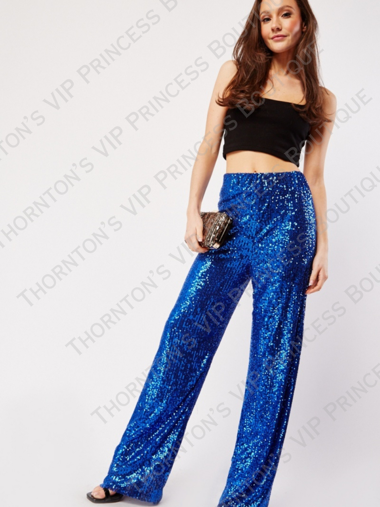 Disco Sequin Trousers