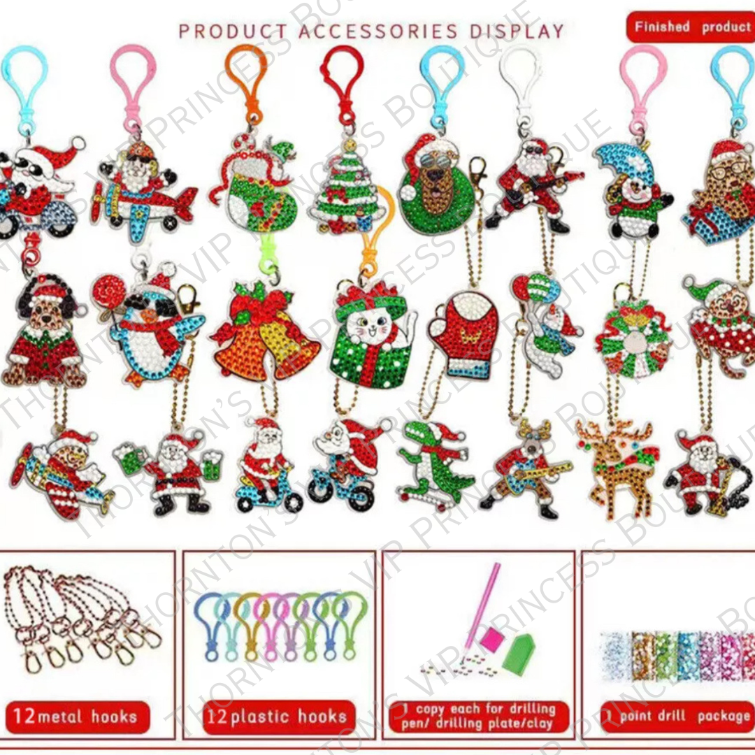 MEGA HOT SELLING🔥Christmas DIY Keychain Advent Calendar Box 2