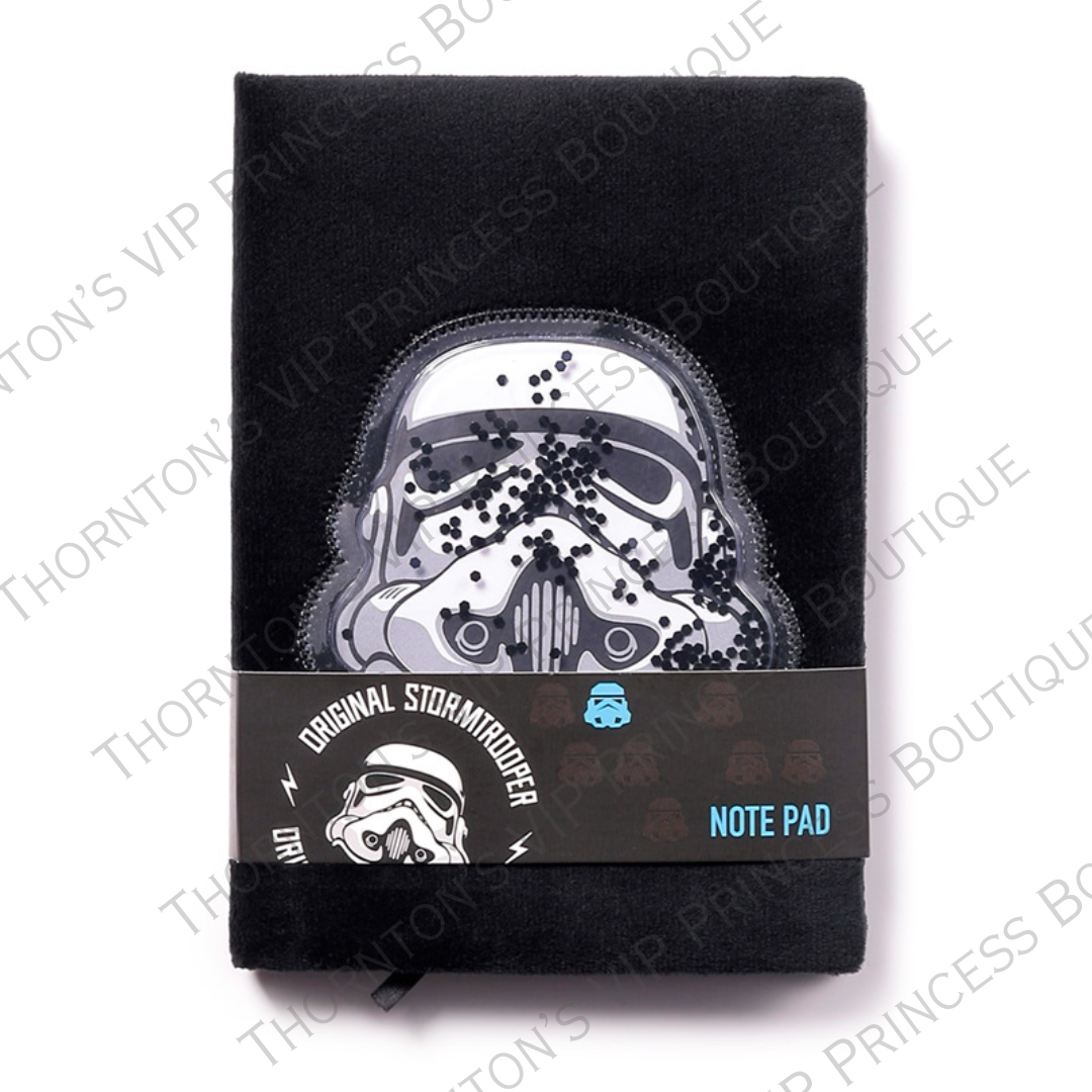 Fluffy Plush Stormtrooper A5 Notebook