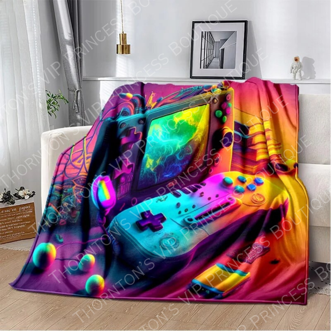 Retro Gaming Blankets - Various Designs