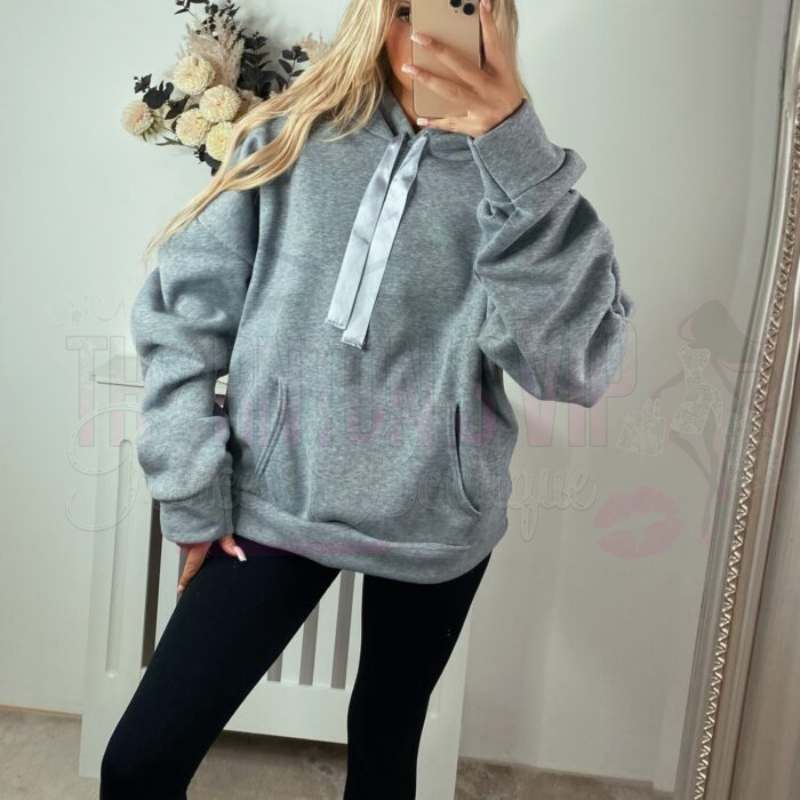 Ava Ruched Sleeved Hoodies