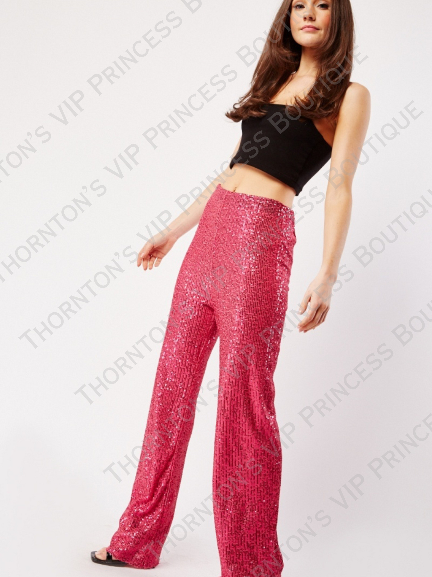 Disco Sequin Trousers