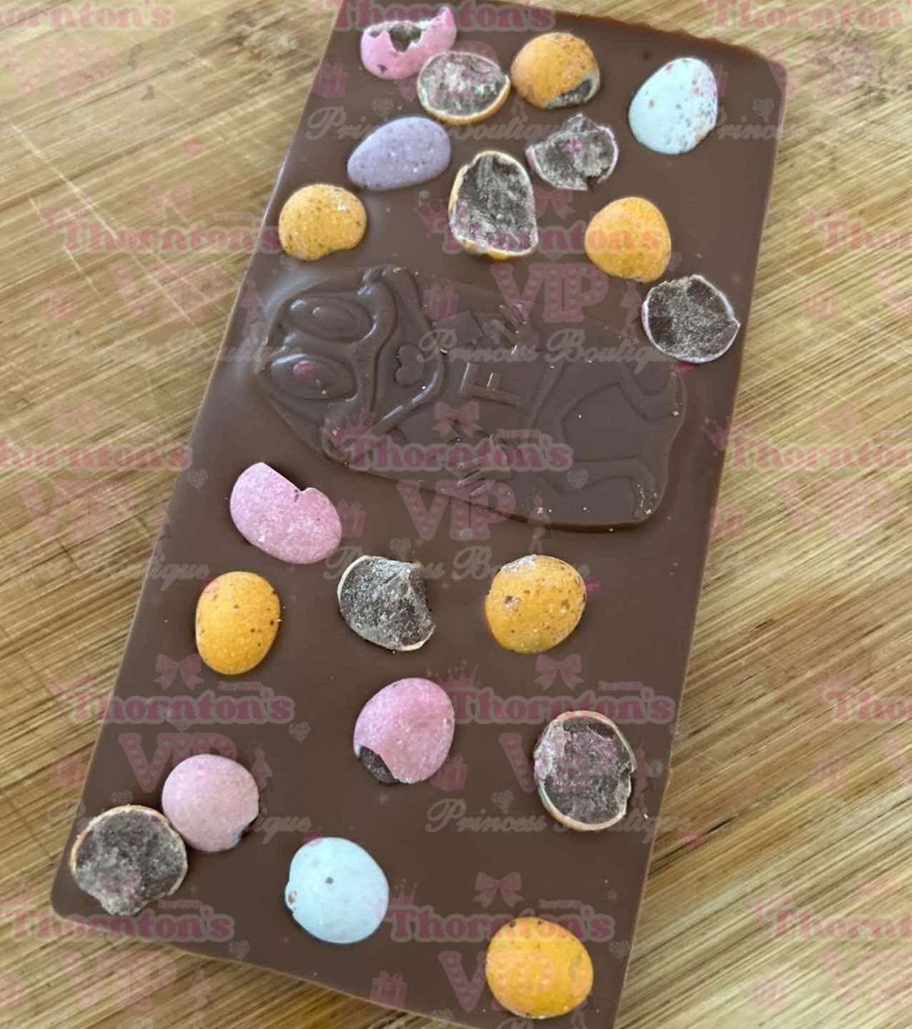 Freddo And Mini Eggs Topped Chocolate Bar