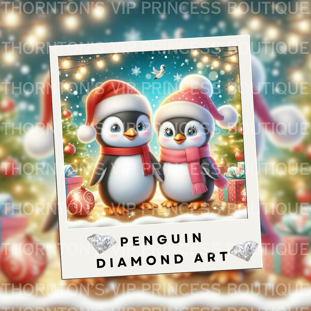 Penguin Diamond Art - Mixed Designs To Choose From