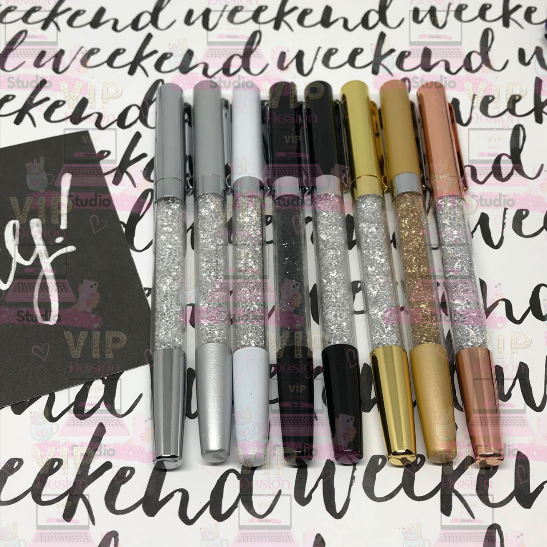 Crystal Dazzle Gel Pen – Sparkly Smooth Writing Pen in Multiple Colours | Stationery & Office Essential