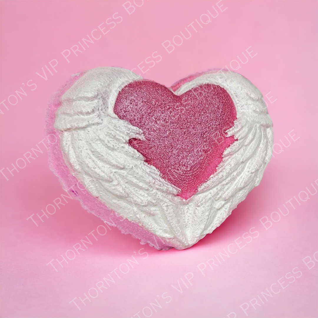 Angel Wings Heart Bath Bomb