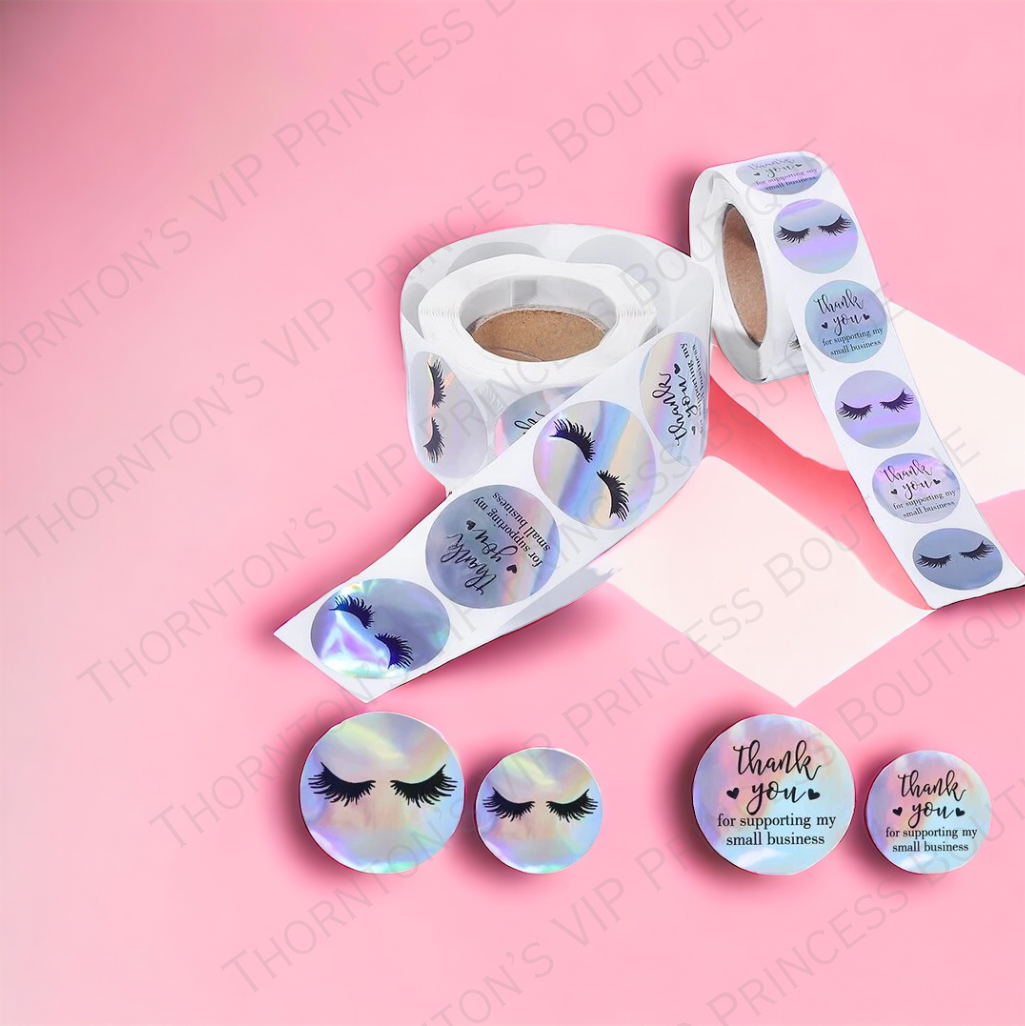 Lash Glow Appreciation Sticker Roll
