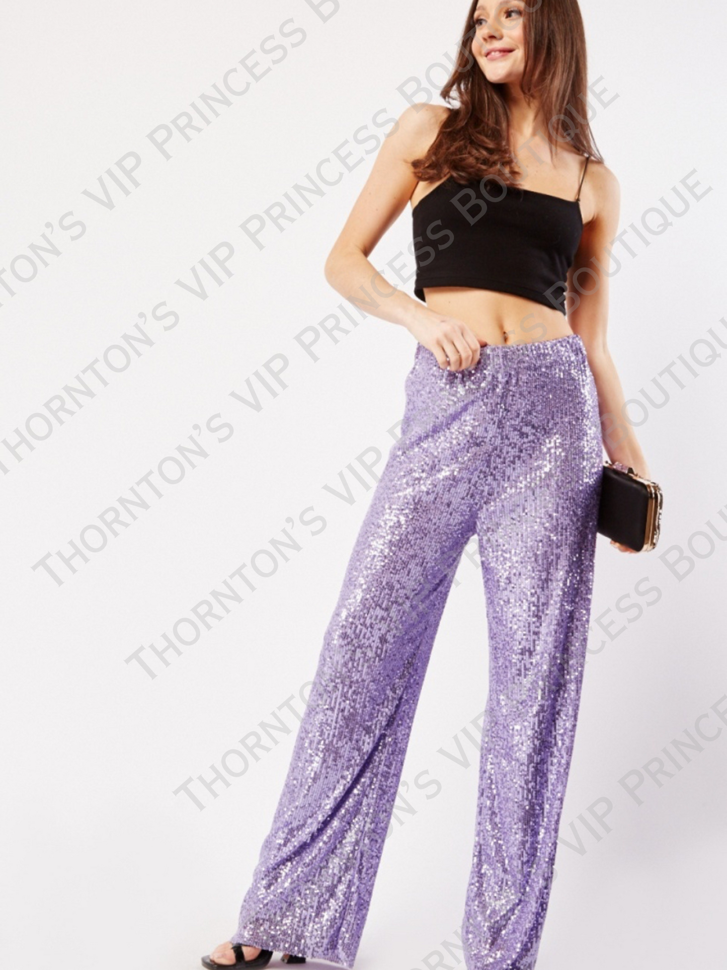 Disco Sequin Trousers