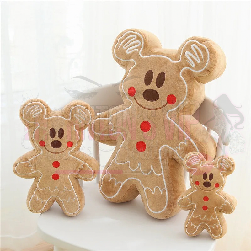 Gingerbread Sweetheart Plushies