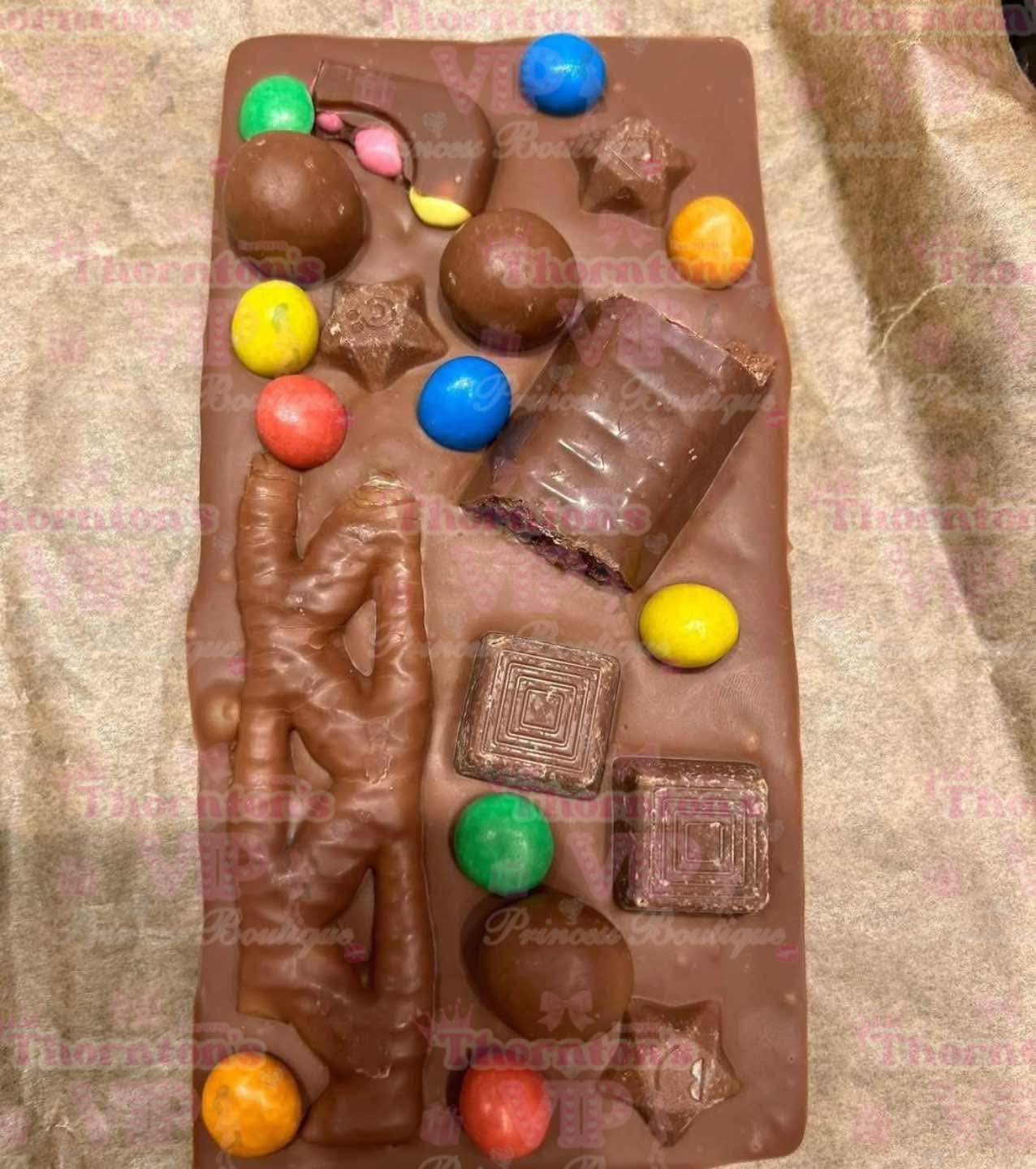 Mixed Chocolates Style 2 Topped Chocolate Bar