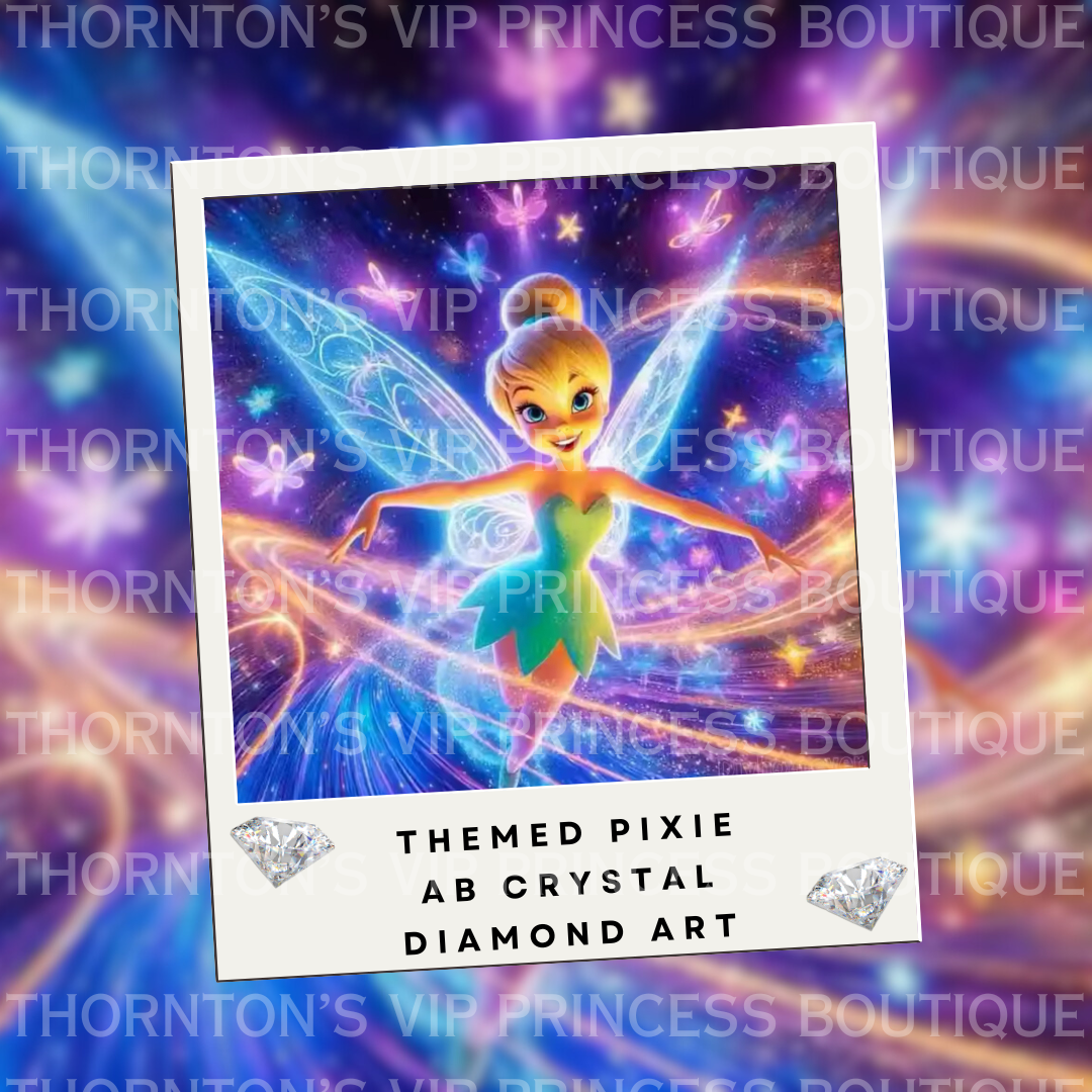 Themed Pixie AB Crystal Diamond Art