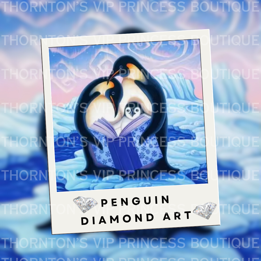 Penguin Diamond Art - Mixed Designs To Choose From