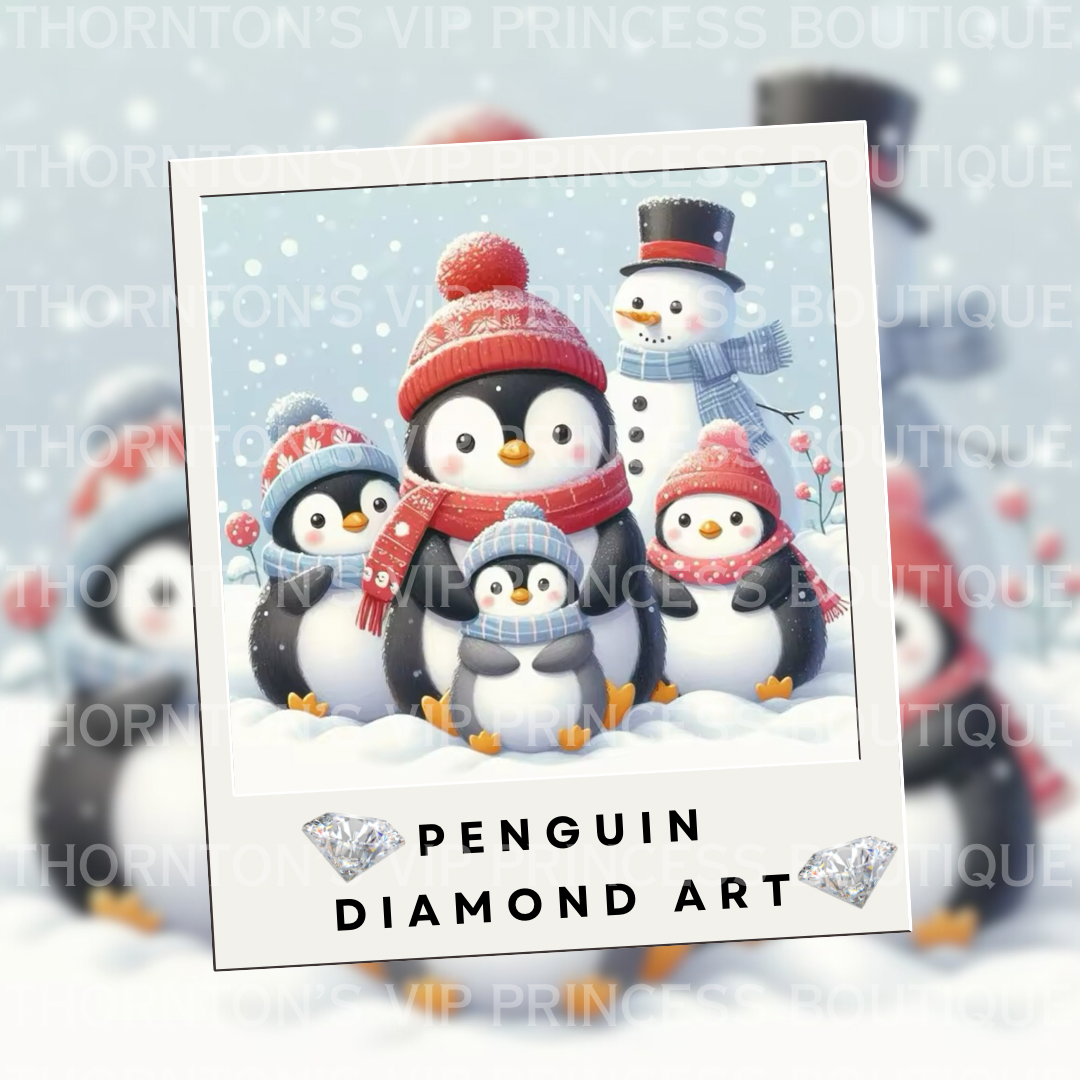 Penguin Diamond Art - Mixed Designs To Choose From
