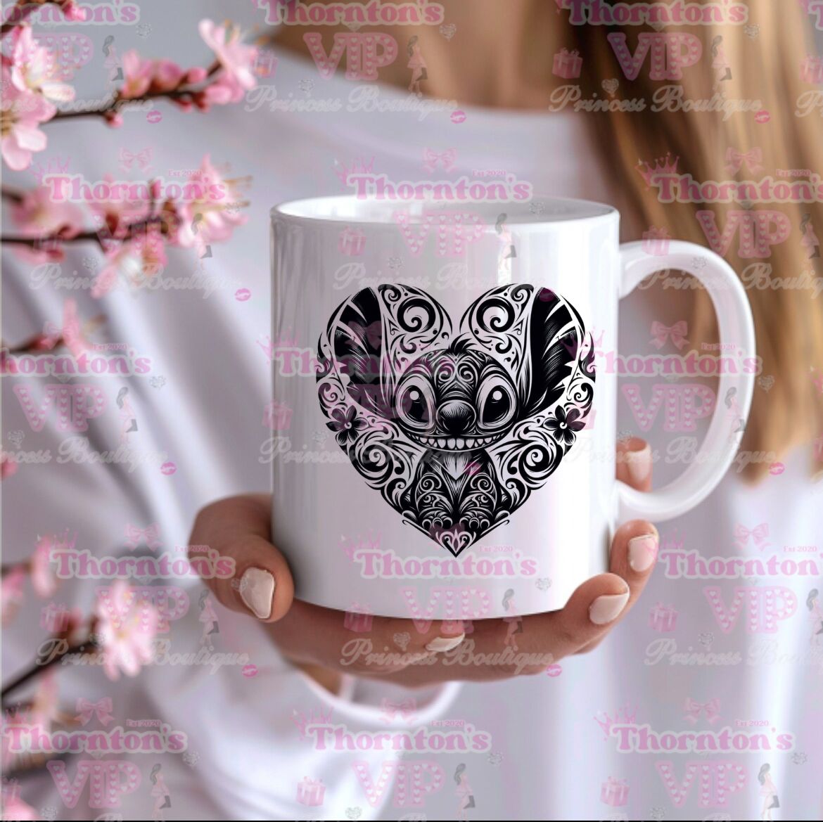 Popular Character Heart Mug