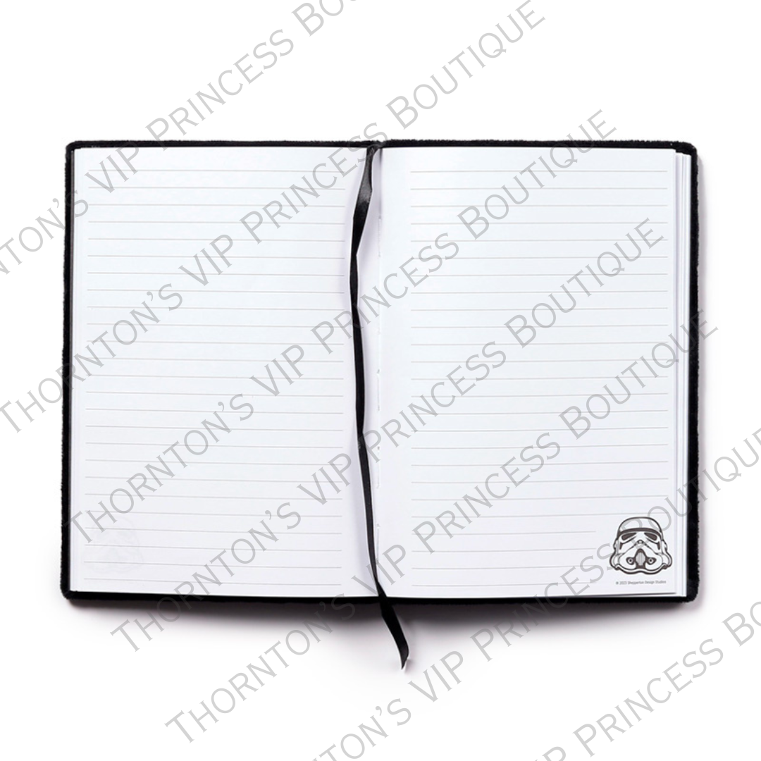 Fluffy Plush Stormtrooper A5 Notebook