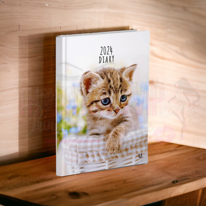 Whiskers & Paws 2024 Diary Collection - Three Different Styles