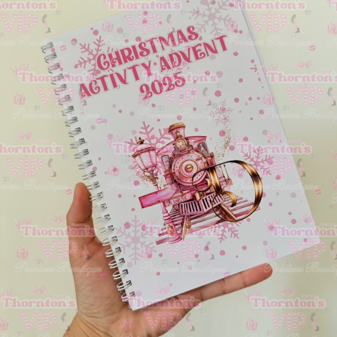 Personalised Christmas Activity Advent Book – Custom Advent Calendar for Kids
