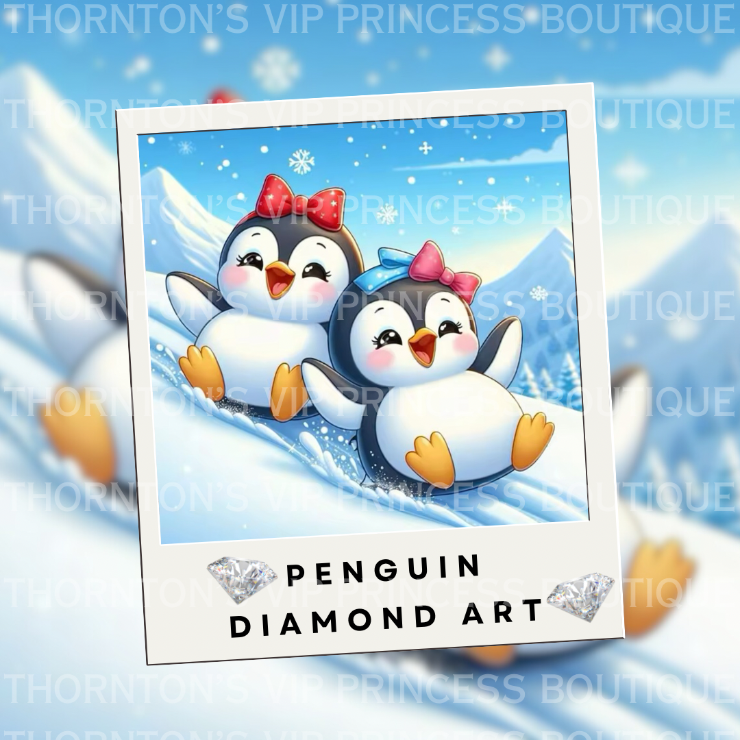 Penguin Diamond Art - Mixed Designs To Choose From