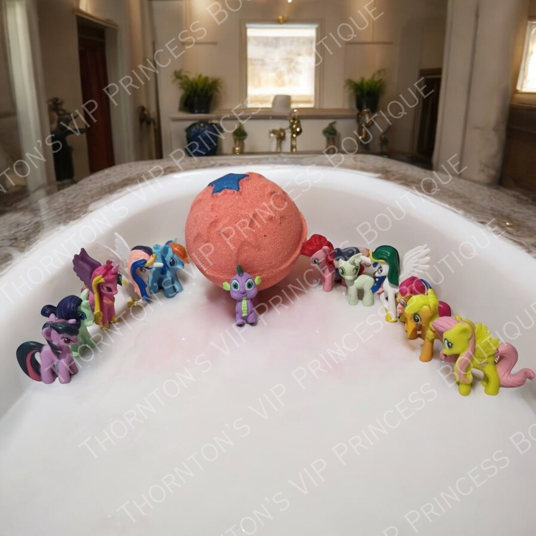 Little Pony Toy Bath Bomb