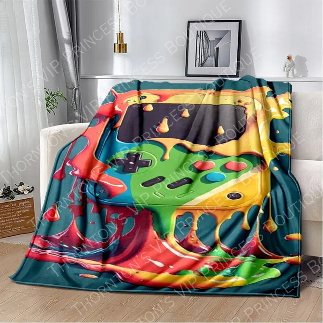 Retro Gaming Blankets - Various Designs