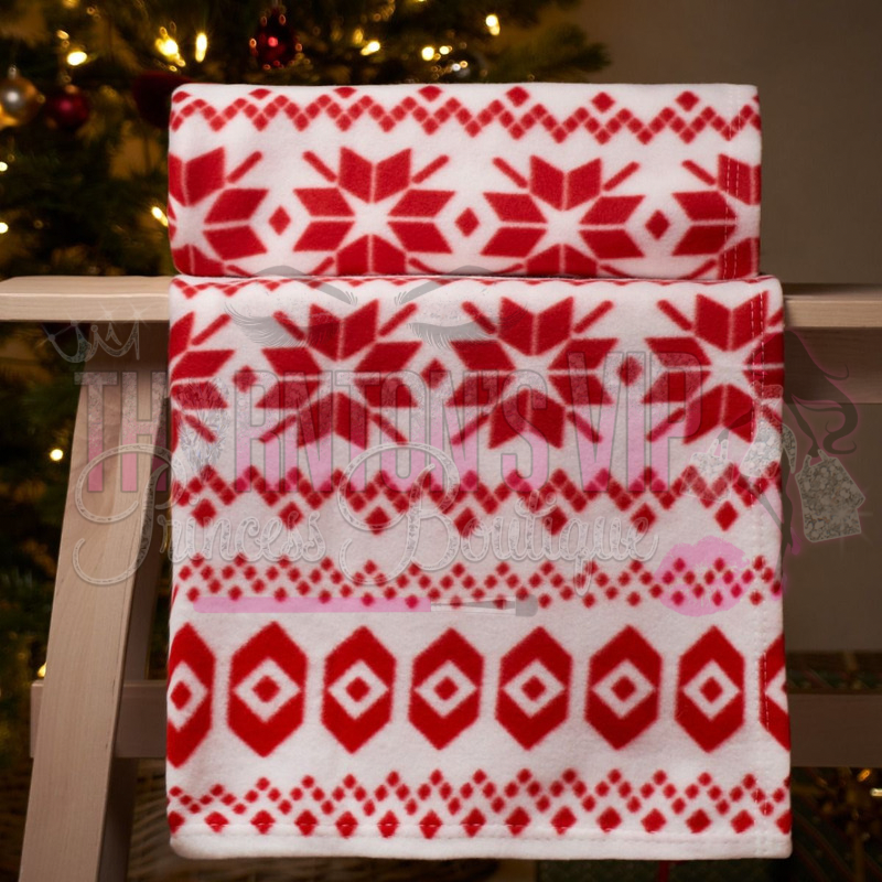 Nordic Star Fleece Throw