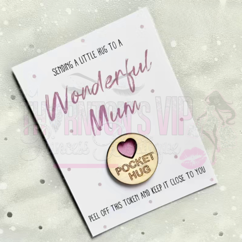 Pocket Hug Cards & Token