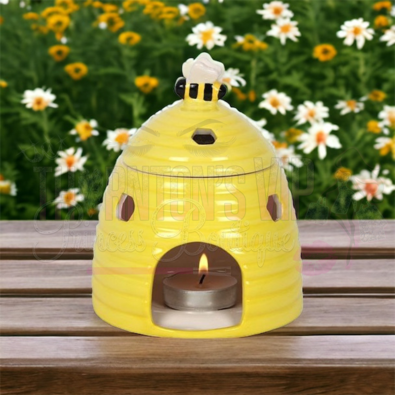 Yellow Beehive Burner