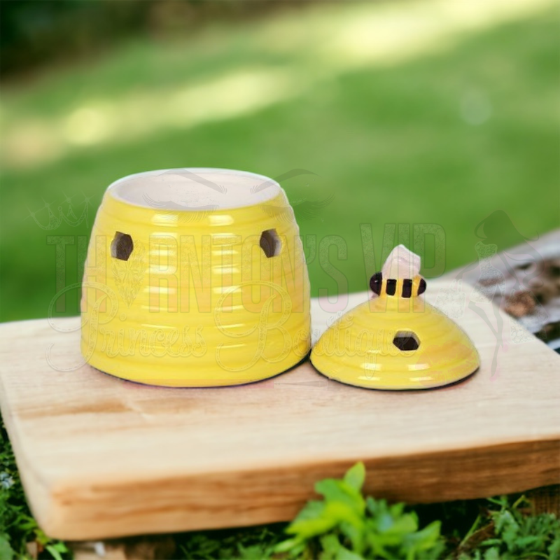 Yellow Beehive Burner
