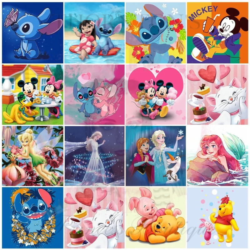 Disney DazzleMix Diamond Art Collection