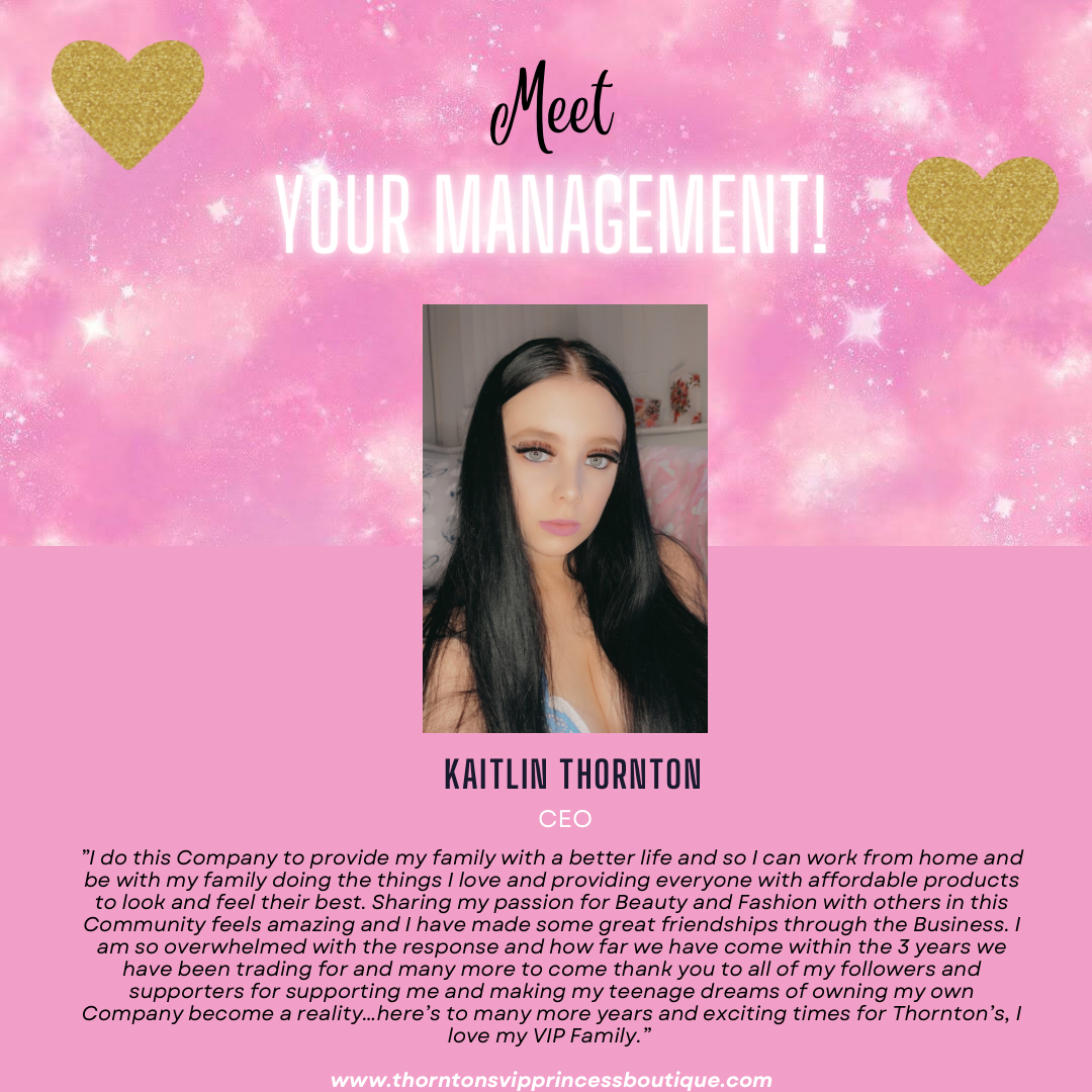 💗👑Meet Our Management👑💗