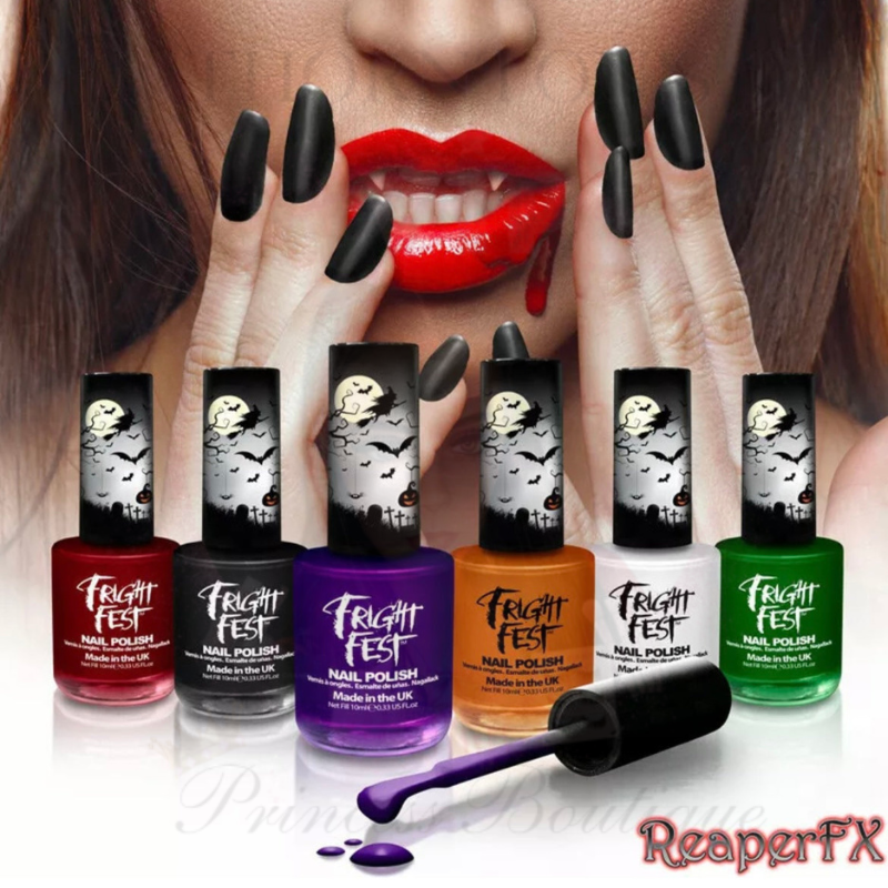 Halloween Nail Varnish - Choice Of Colours
