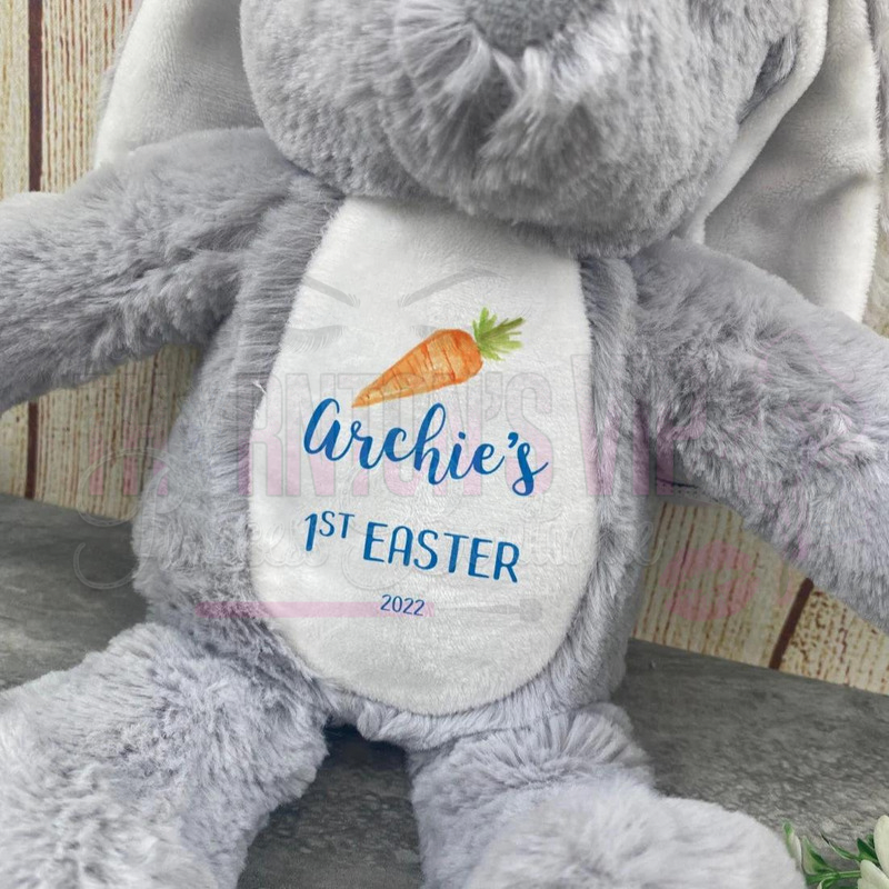 Personalised First Easter Bunny Soft Toy