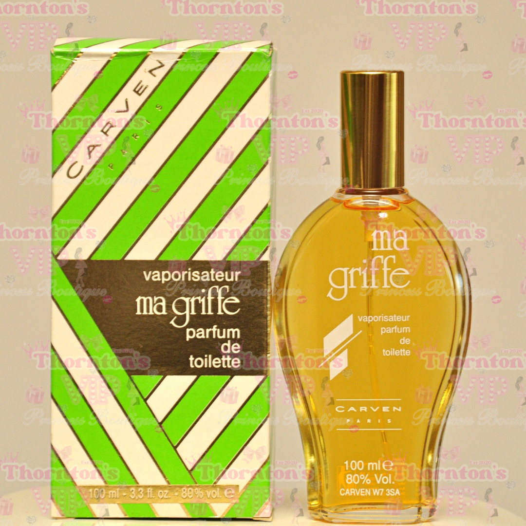 SUPER RARE VINTAGE Carven Ma Griffe Parfum De Toilette