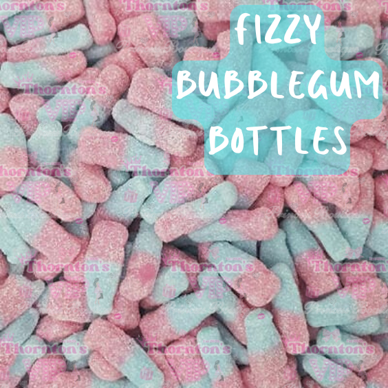 Fizzy Bubblegum Bottles (140g)