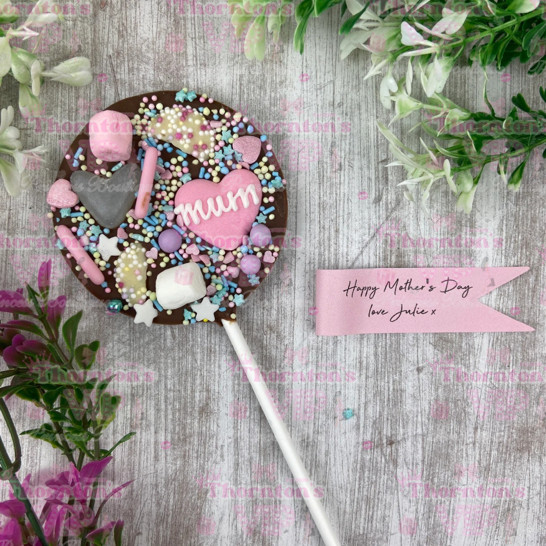 Mother’s Day Belgian Chocolate Lollipop