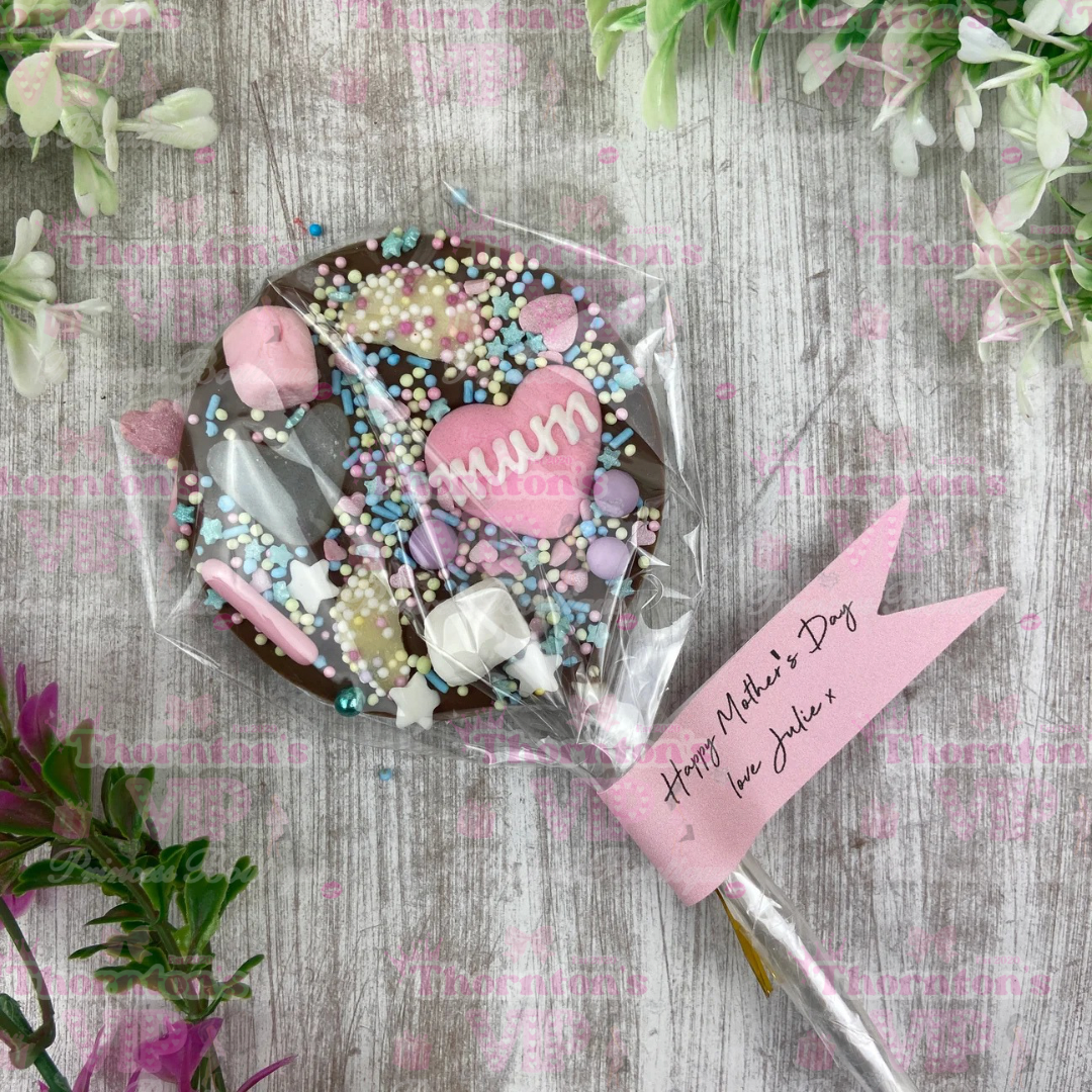 Mother’s Day Belgian Chocolate Lollipop