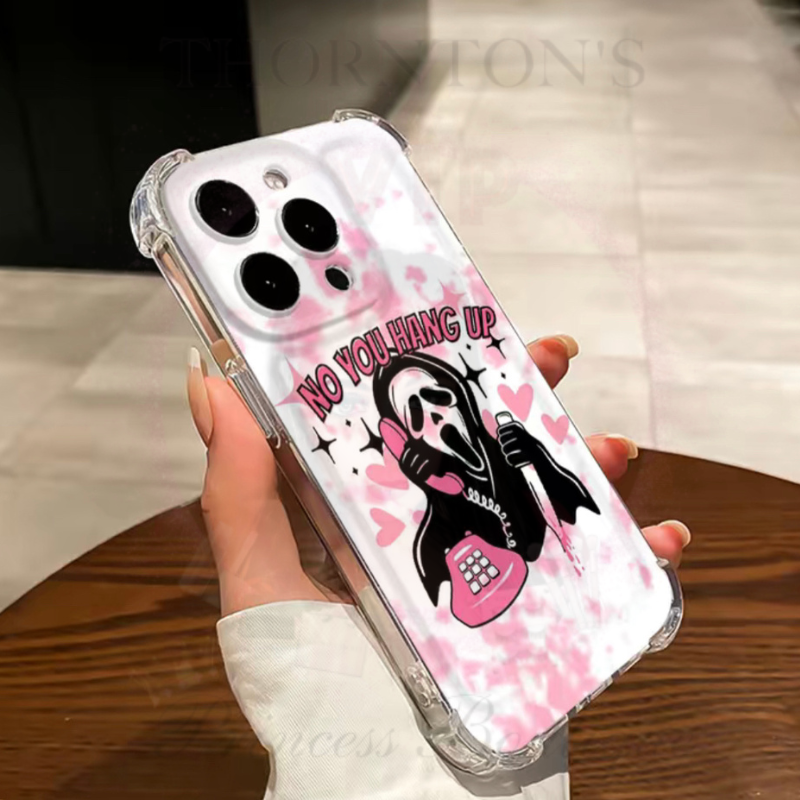 ‘No You Hang Up!’ Slogan Skull IPhone Case