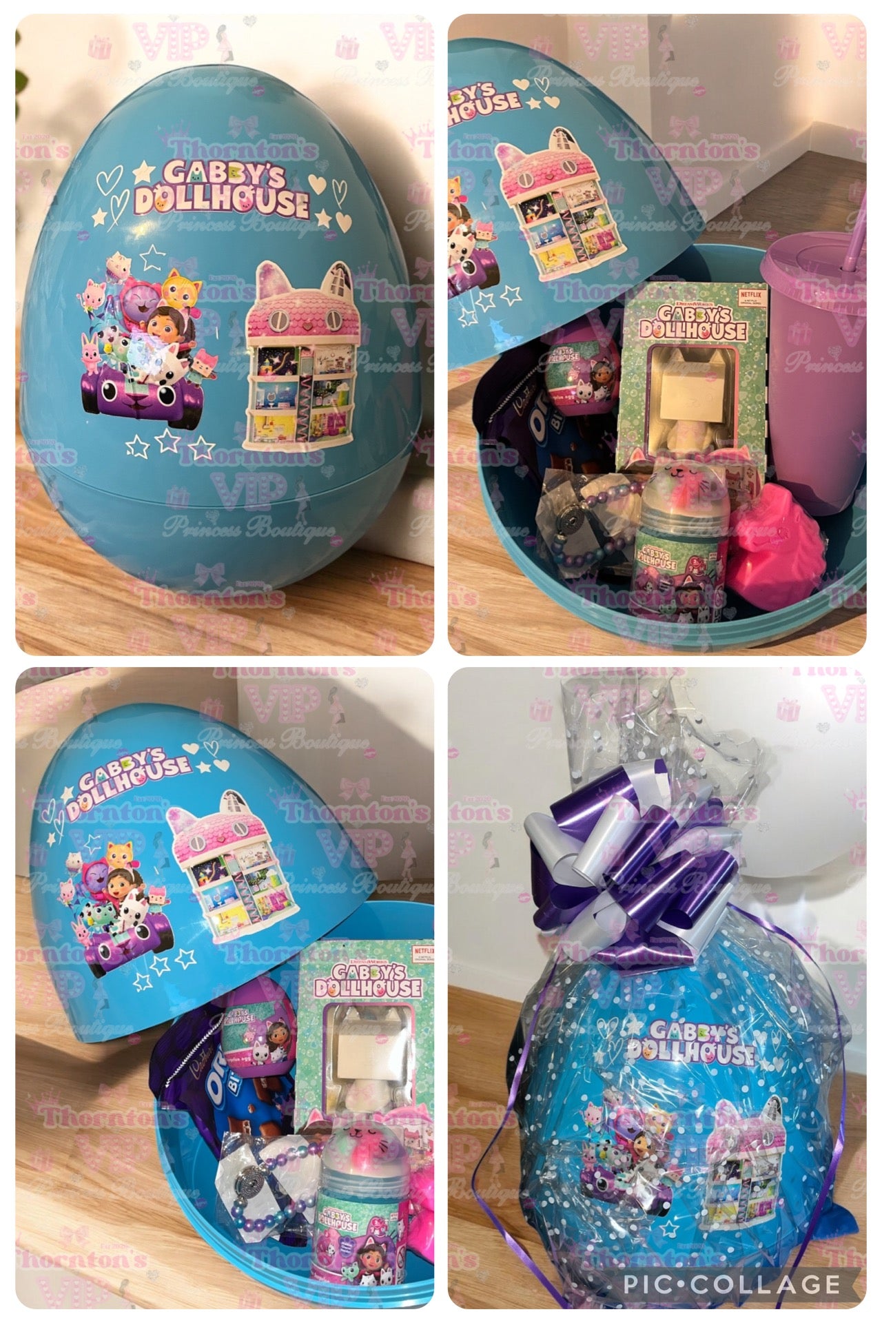 Gabby’s Dollhouse Filled Christmas Gift XL Egg Hamper