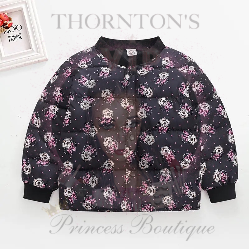 Girls Minnie Mouse Inspired Coats