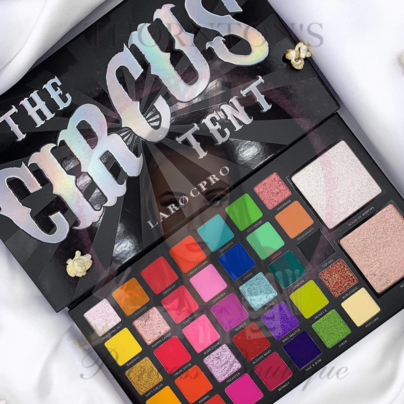 The Circus Tent Laroc Pro Eyeshadow Palette